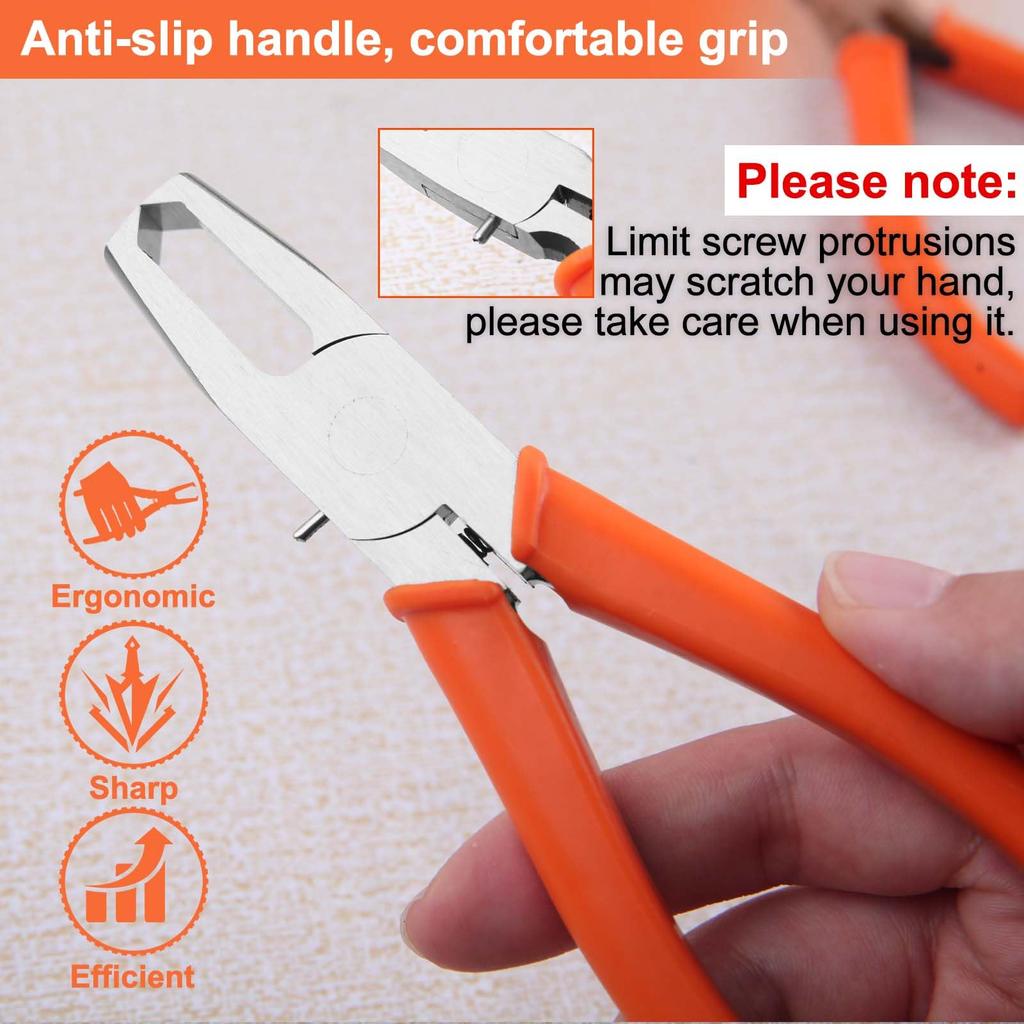 LEONTOOL Set of Precision Plastic End Blade with Blade Widths and Straight for Cutting Printed Circuit Boards and PCBs In Includes Storage Case