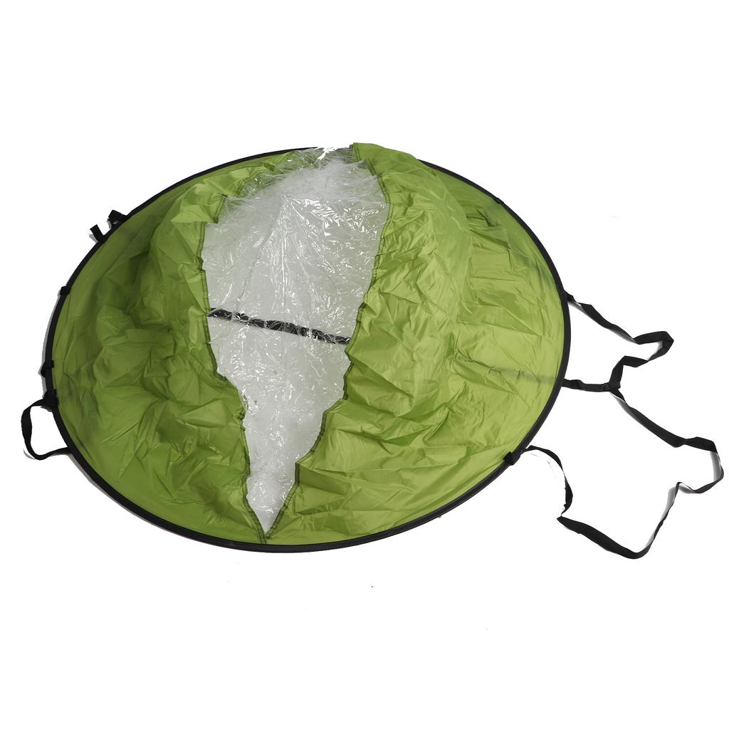 3 Colors 108cm Foldable Kayak Wind Paddle Board Sail With Clear Window and Storage Bag