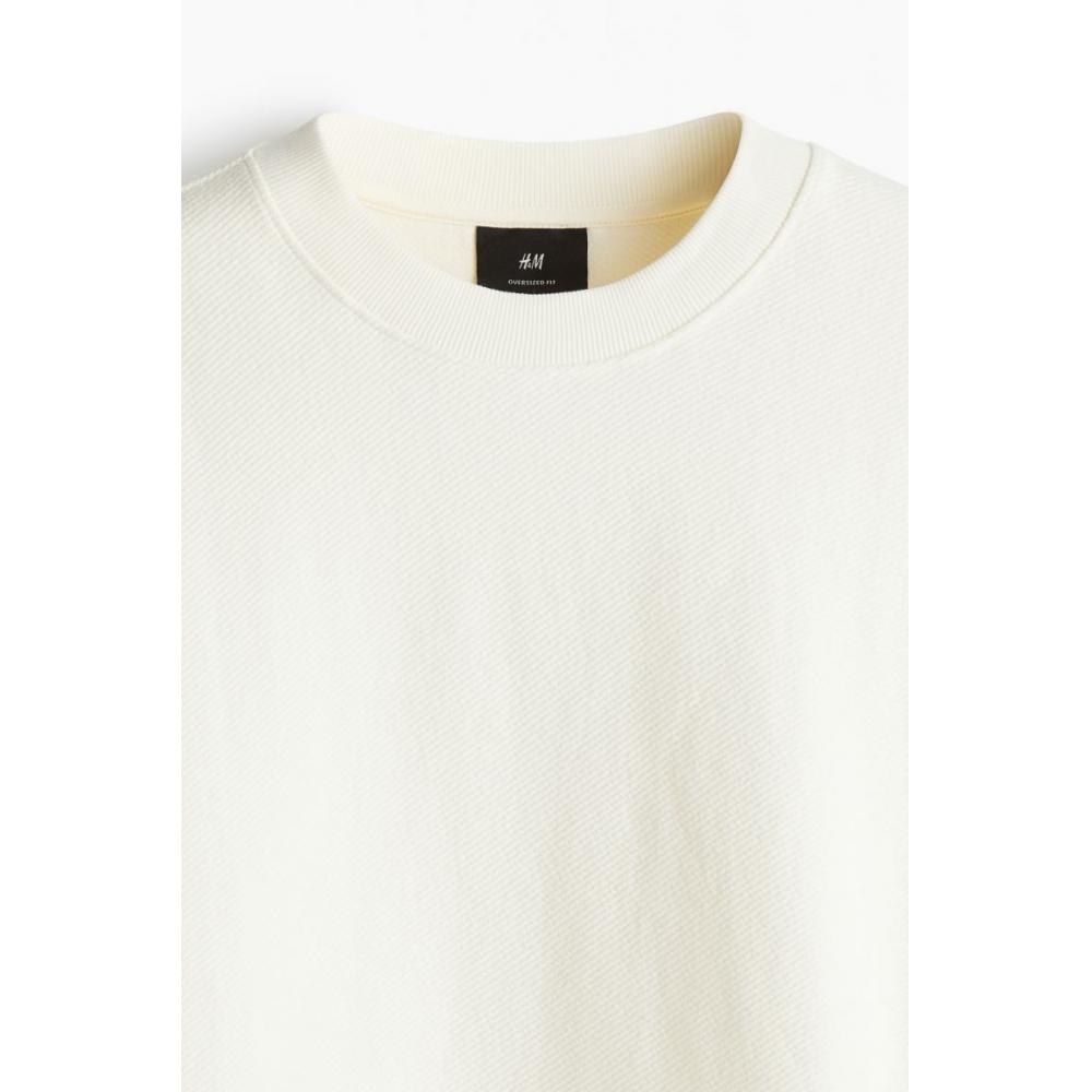 H M T sHirT Oversized fiT creaM
