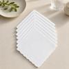 7 Pieces Reusable Cotton Hanky Breathable Handkerchiefs Soft for Quick Cleanups