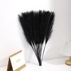 10Pcs Faux Pampas Grass Artificial Reed Fluffy Fake Plants Bouquet For Boho Wedding Home Vase Decor