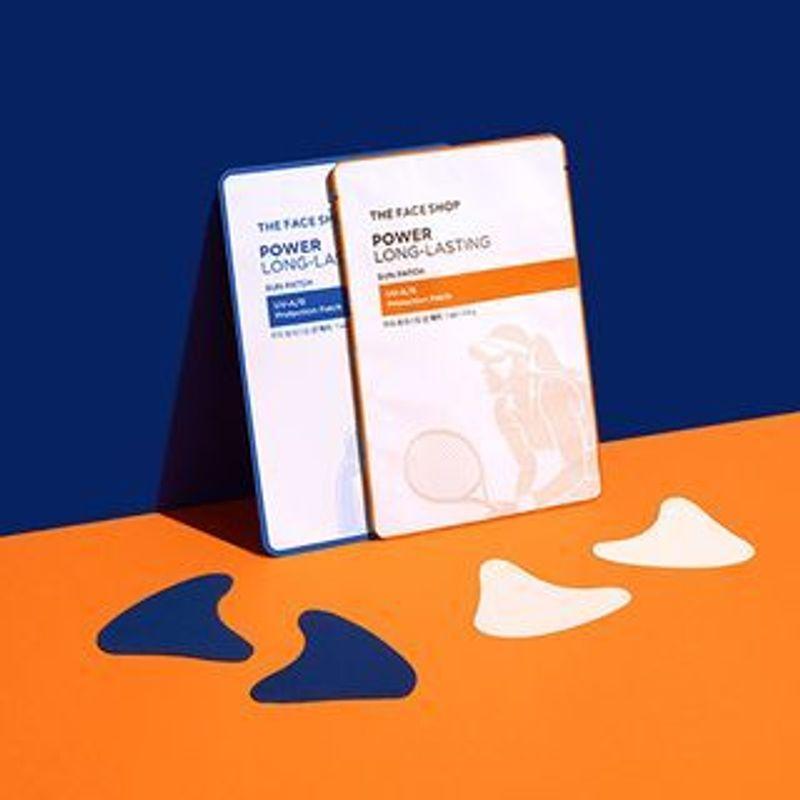 THE FACE SHOP - Power Long-Lasting Sun Patch - 2 Colors Neutral Navy