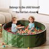 In-Stock Foldable Forest Green Inflatable Ball Pit: Indoor Toy Playpen for Boys and Girls