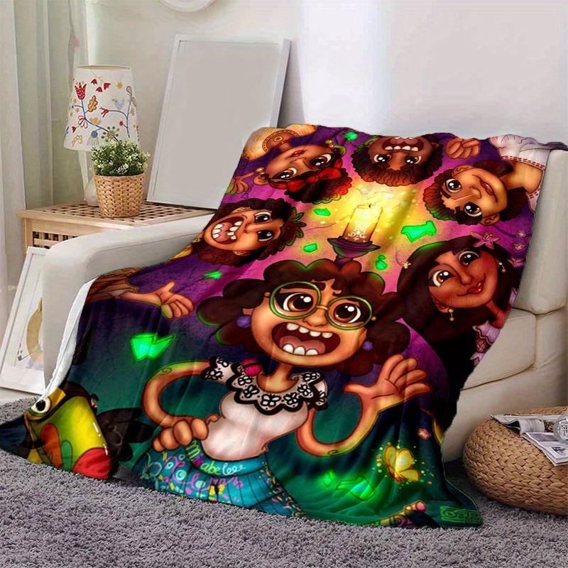 1 Stück. Cartoon Voodoo-Puppen Decke, Einzigartige Heimdeko für jede Jahreszeit, Perfekte Geschenkidee für Freunde und Familie, Lebendige Farben und Detaillierte Kunstwerke Mac