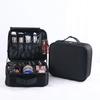 Makeup Bag Train Case Makeup Cosmetic Bag Organizer Portable Artist Storage Bag with Adjustable Dividers