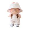 Doll Clothes Set for 15/17cm La Bubu Overalls Glasses Hats And Shoes Set Stylish Dolls Wardrobe Accessories
