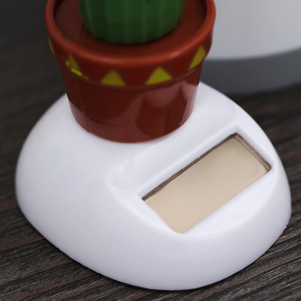 Cute Gift Home Ornament Shaking Moving Solar Powered Swing Dancing Flip Flaps Toy