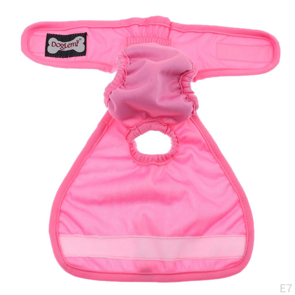 Verstellbare Haustier-Körperhose, Damen-Hundewindel, Material: Polyester