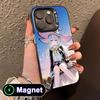 Wandering Witch Elaina Translucent MagSafe Mobile Phone Case for iPhone 17 16 15 14 13 12 11 Air Pro Max Plus Colorful Cover