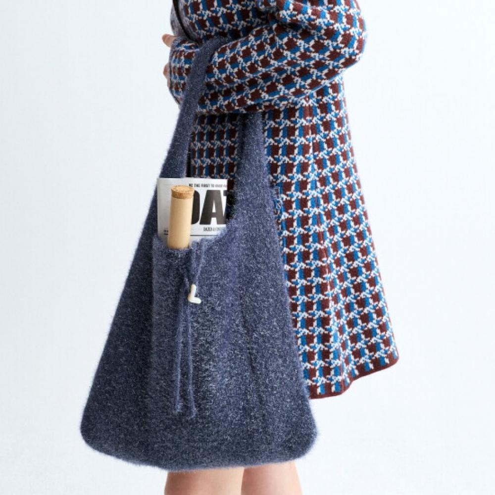 Lapli Glitter Strap Knit Bag Lkacw125001