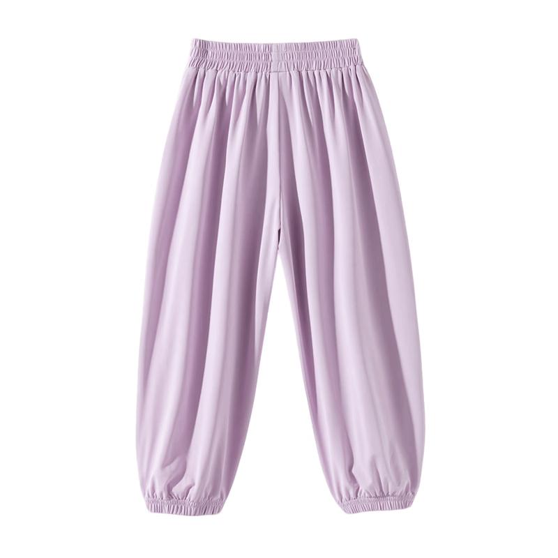 Beibeiyi Girls Summer Cool Anti-Mosquito Pants 120/56
