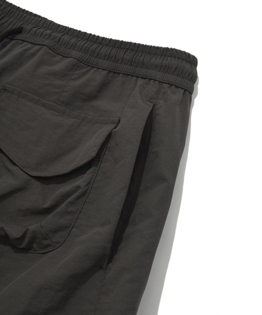Vision Streetwear Vsw Parachute Maxi Cargo Skirt Charcoal