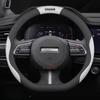 Leder Auto Lenkradabdeckung für Haval H9 F7 Jolion H6 V7 2018      2024 2025 2026 Innenzubehör