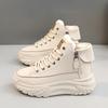 Winter Ladies Shoes New Solid Color Snow Boots Versatile Casual Fashion Cotton Shoes Women's Velvet Sneakers