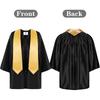 European & American Children's Graduation Gown: Knitted Kindergarten & Elementary School Set for Performances