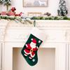 Hanging Santa Socks Personalized Candy Holder Embroidery Christmas Stocking  Fireplace