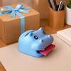 Suport pentru notițe Vacă de Munte Yousheng, Suport și Dispenser pentru Post-it-uri cu Set de Șabloane, Organizator Hippo-Campus de Birou cu Suport pentru Pix și Slot pentru Fotografie,