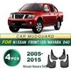 Nissan Navara D40 (05-15) Tire Mudguard Soft Rubber Mud Flaps