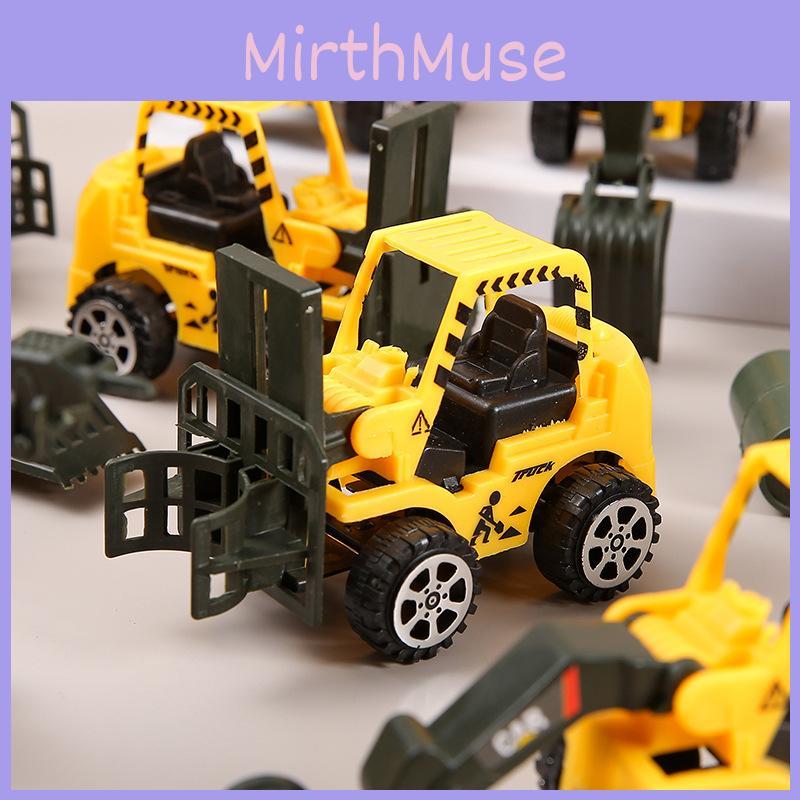 Simulation Mini Inertia Engineering Vehicle Children Toy For Early Development And Play