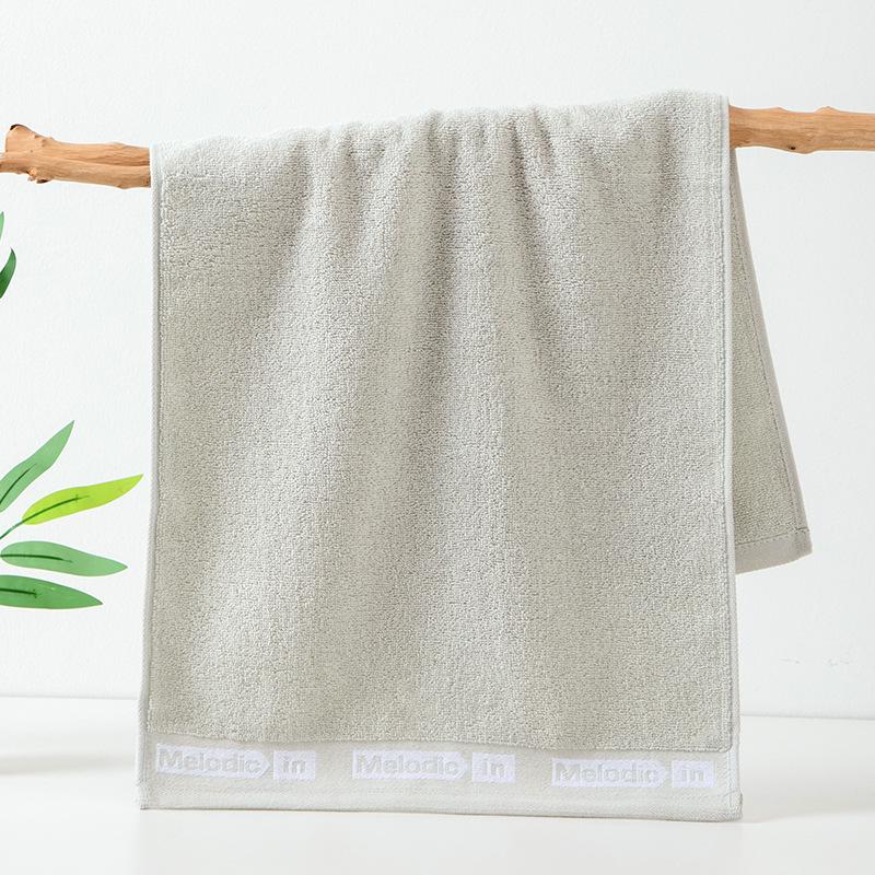 Gaoyang Soft 32-Strand Pure Cotton Face Towel - Absorbent, Customizable, and Ideal for Household Use 33x74cm-95g светло-зеленый