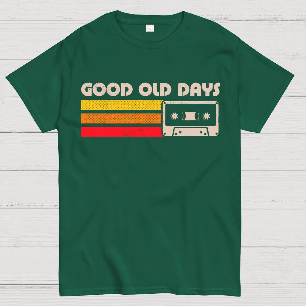 Old Days Vintage Cotton Summer Casual Cool Loose T-Shirt