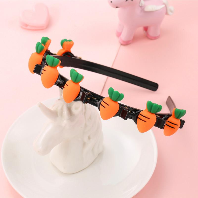 New Broken Hair Headband Female Braided Hair Artifact Multi-Layer Hollow Bangs Styling Hairpin Children's Headband Female