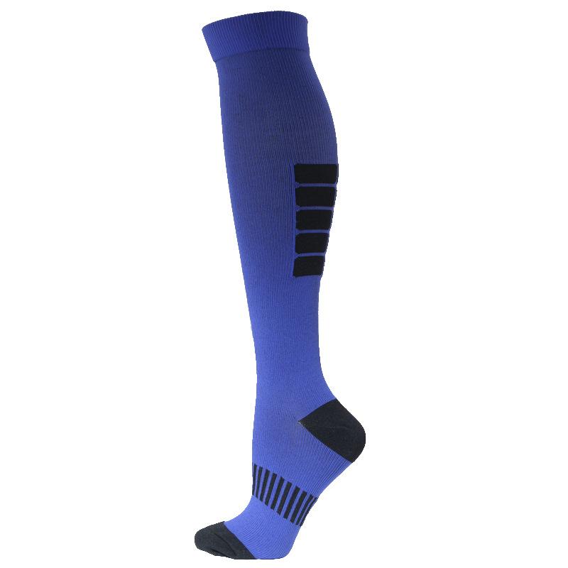 

Men S And Women S Sports Pressure Socks, Outdoor Running Stockings Compression Socks L/XL синий