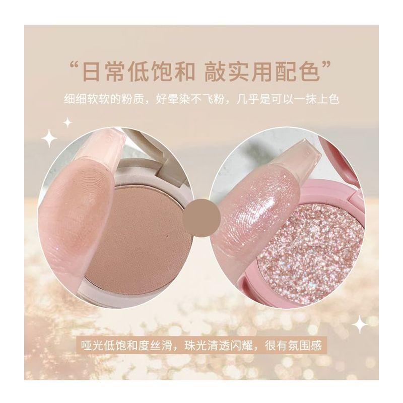 xixi - Eyeshadow and Blush Palette - 3 Colors