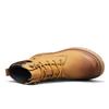 Men's Boots Lace Up Winter New High Top Leisure All-match Men's Casual Boots Non-slip Trend Rubber Men Flat Boots