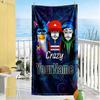 Incredibox Personalized Text Beach Towel Soft Durable Quick-Dry Portable for SwimmingBeachCamping Travel Beach AccessoriesGym