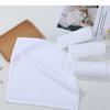 Thickened Pure Cotton White Hand Towel - Small, Non-Shedding, Highly Absorbent