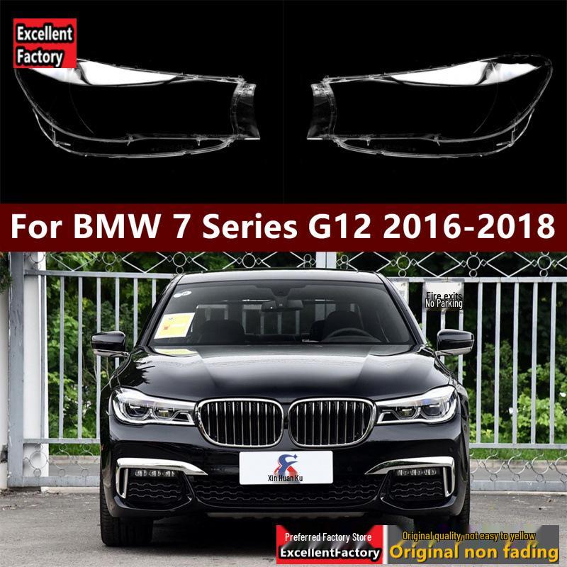 Compatible with headlight covers for 2017-2018 BMW 7 Series, including G11, G12, 730, 740, and 760 models.