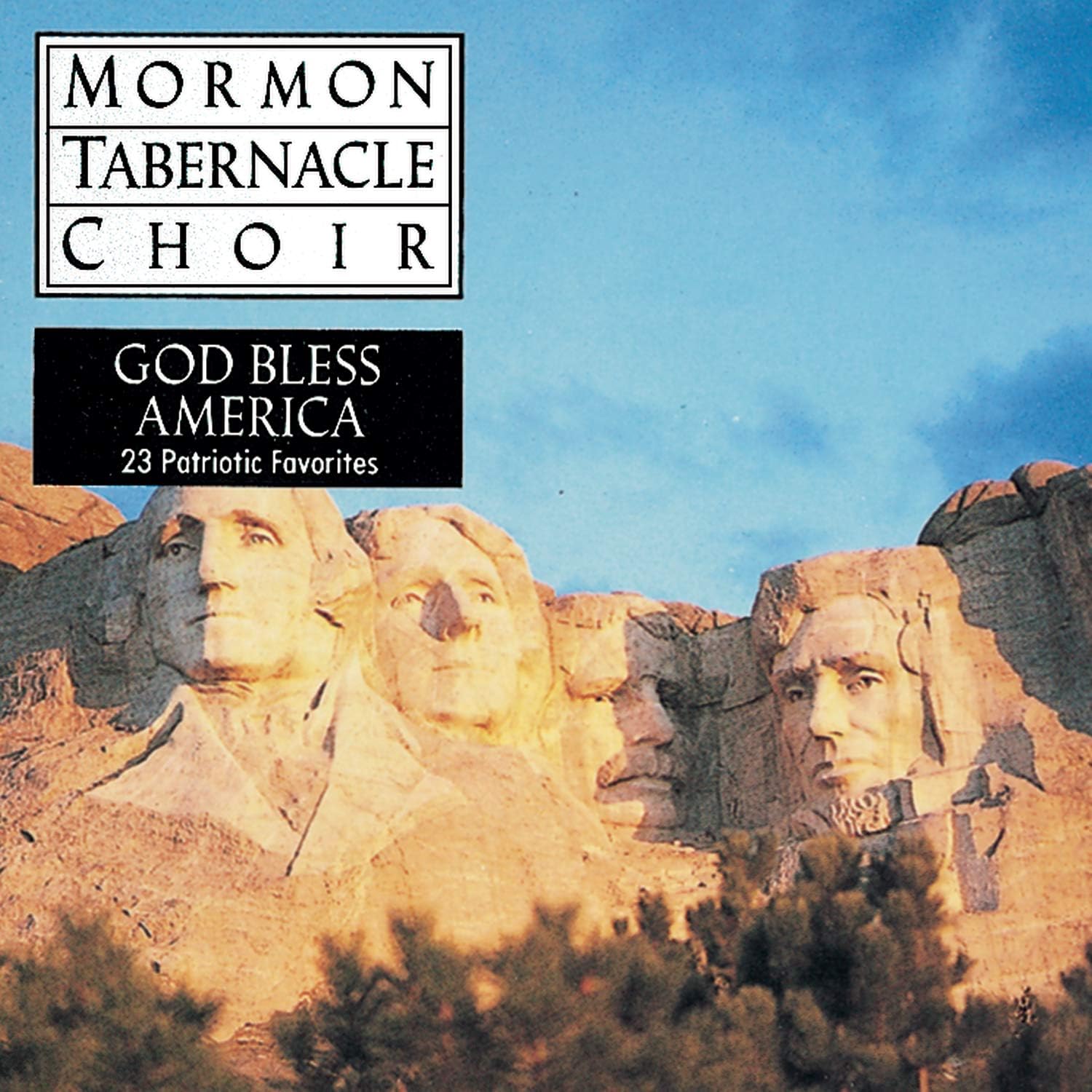 

CD MORMON TABERNACLE CHOIR - God Bless America SONY 1992 US Classical Used