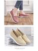 Women's Summer Casual Breathable Soft Flat Shoes - Low-Top Beijing Cloth Mom Shoes