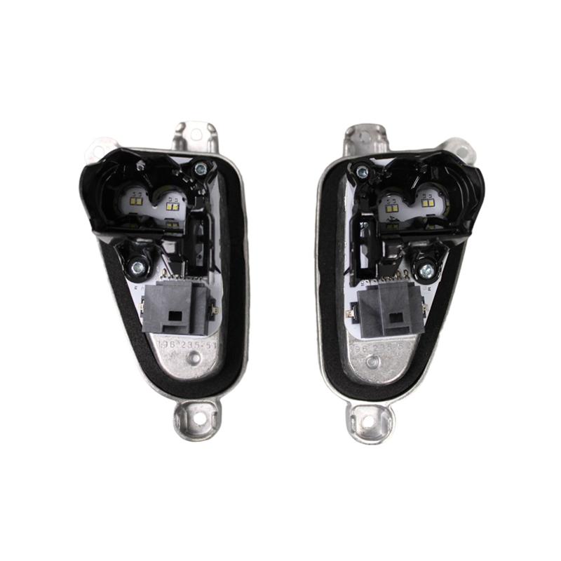 1Pair Front Headlights LED Modules 19623501 19623502 For Renault Megane Captur 2013-2019 Daytime Running Lights Source
