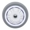 TPR Rubber Caster 4in Heavy Duty Wear Resistant Silent Tire Wheel Replacement for Hand Trucks Dolly 
