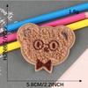 Original embroidery sticker embroidery label cartoon animal bear towel embroidery hand account DIY patch sticker accessory cloth sticker