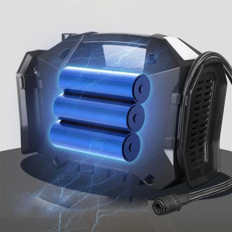 Michelin Digitale Drahtlose Programmierbare Reifenpumpe mit LED-Taschenlampe