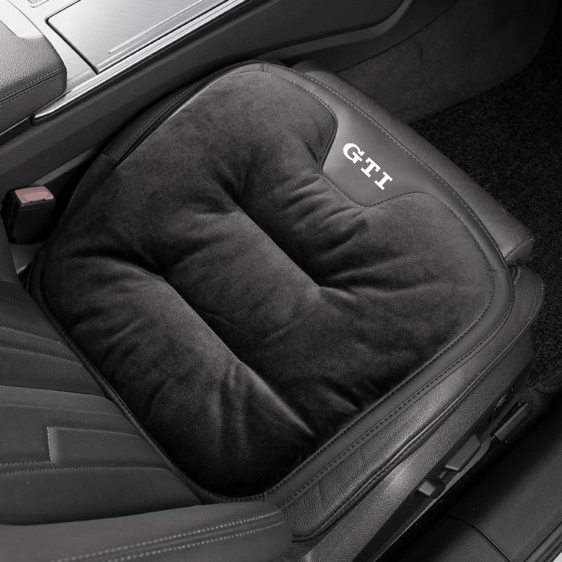 2026 Hot For Volkswagen VW Car Seat Cushion Flannel Soft Pad Interior Accessories For VW GTI Polo Golf Passat Tiguan Arteon Toua