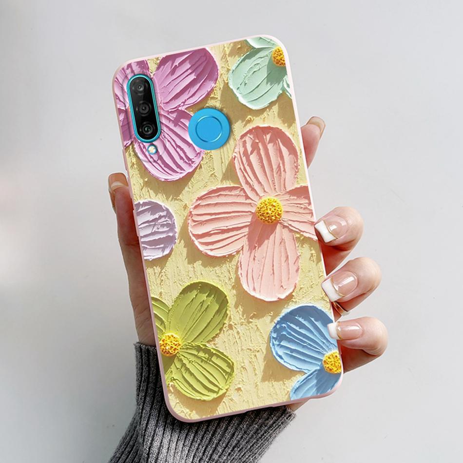 Für Huawei P30 Lite Hülle Niedlicher Bär Cartoon Frosch Weiche Matte Silikon Handyhüllen Für Huawei P30 P30Lite P30Pro P 30 Lite Pro Cover