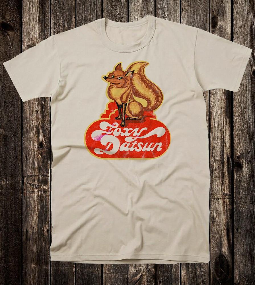 

Retro Hot Rod Tee T Shirt Drag Race Racing Foxy Datsun Classic Car 4XL