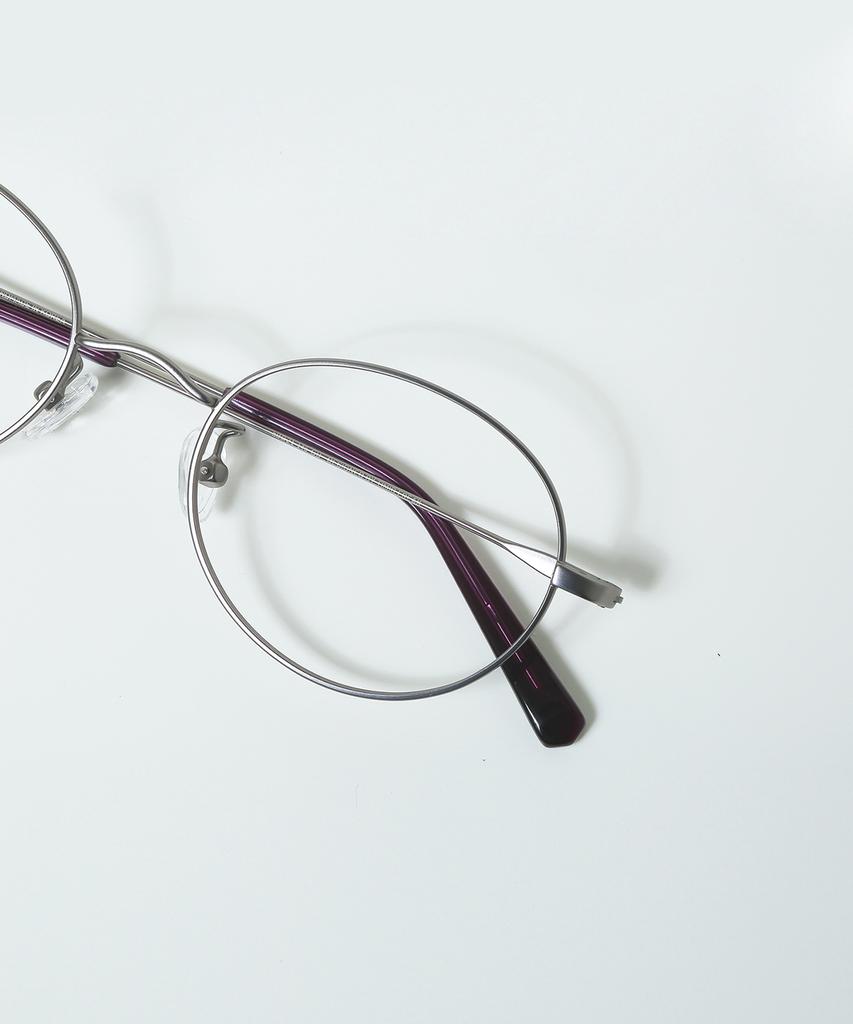 Timideupeulikeu Puni Gunmetal Titanium Glasses