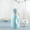 Restaurant decoration Decorative sashimi Salmon garnish bottle Dry ice small pot ice cup Wine bottle Japanese creative ceramics