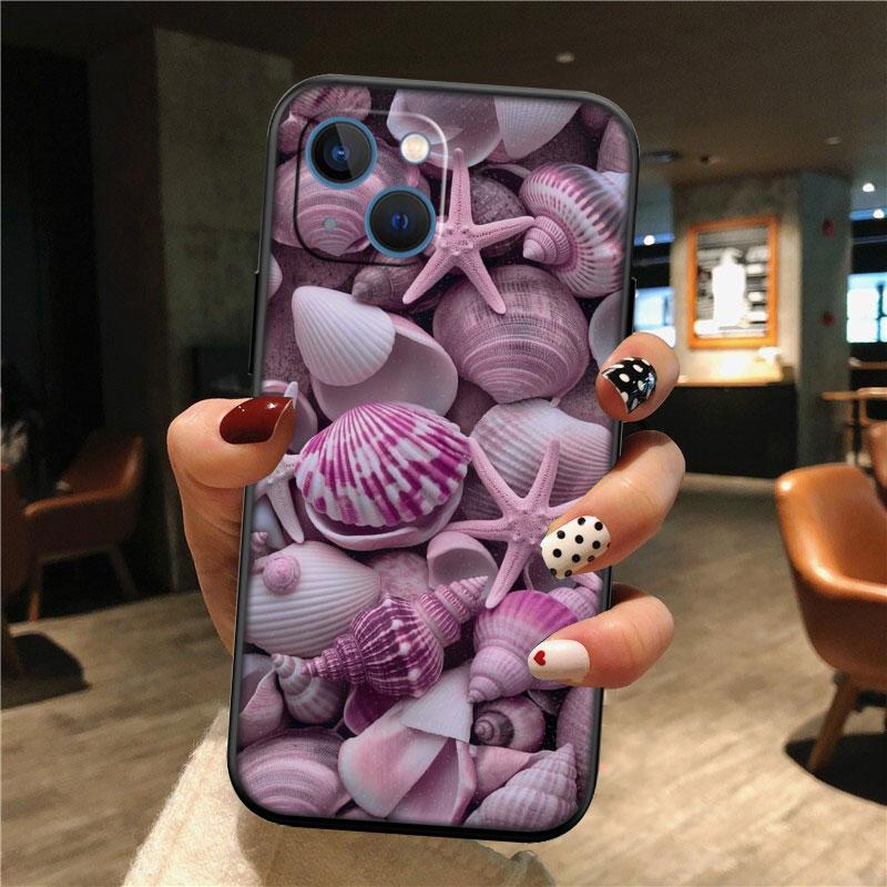 IK25 Conch Starfish New High-End Shell Phone Case for Xiaomi Poco C40 C50 C51 C55 C65 C71 C75 F3 F5 F6 F7 M2 M3 Pro Ultra Poco F7 Pro