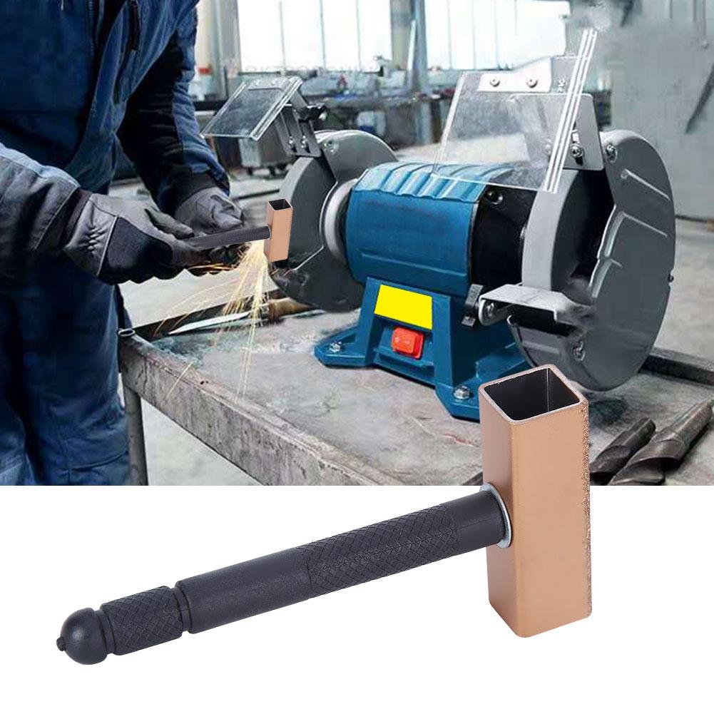 

Портативные алмазные шлифовальные круги для правки камня, абразивный инструмент для правки, черная противоскользящая ручка(101301