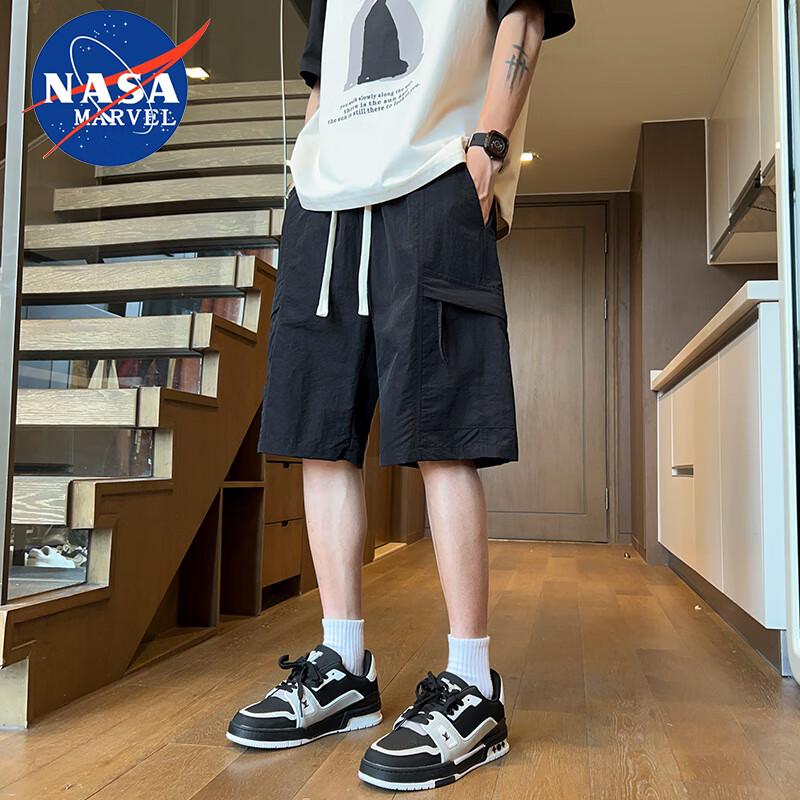 NASA MARVEL Men s Summer Breathable Casual Cargo Shorts 2XL