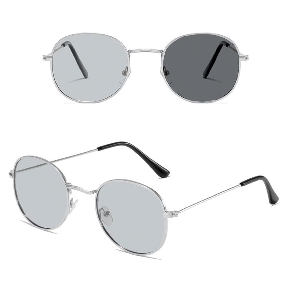 REONAS and UV Boston Perfect for and Night Driving Sunglasses, Polarized, Photochromic, Color-Changing, Protection, Style, Metal, Celebrities,