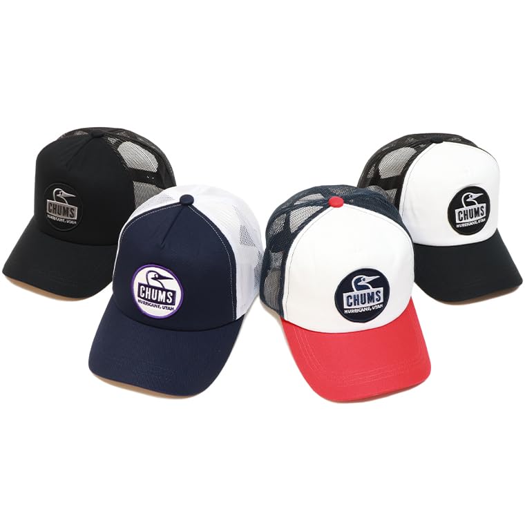 Chums Booby Face Mesh Navy Cap, Herren,