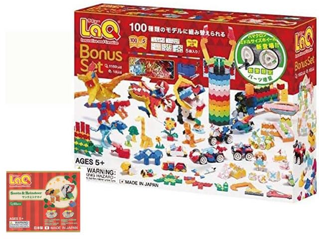 

LaQ Бонусный набор 2018 Не для продажи Санта и Олень