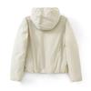 Reversible Hooded Cotton Jacket - Unisex Casual Outerwear for Autumn/Winter 2025